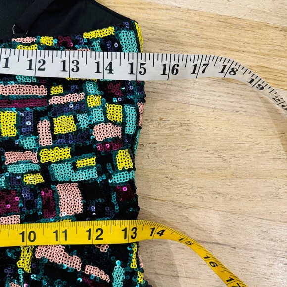 Dress the Population Women's Maren Fit and Flare Midi Dress NWT - Picture 5 of 7